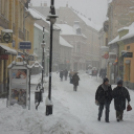 40 cm hó Pápán - 2013