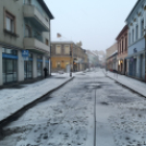 Havazás Pápa Belvárosában