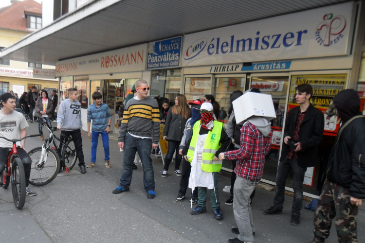 Kudarcba fulladt a pápai Harlem Shake 