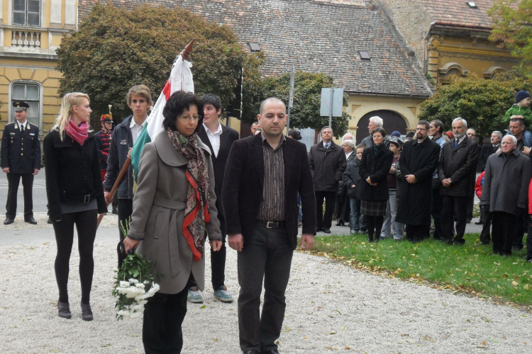 Október 6-i megemlékezés Pápán