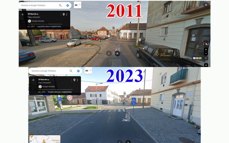 Pápa akkor és ma, avagy mennyit változott városunk bő tíz év alatt?
