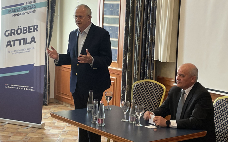 Kuncze Gábor Pápán: A választás még nem dőlt el