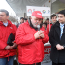 Mesterházy Attila Pápán kampányolt