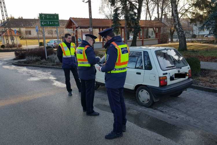 Erdészekkel, polgárőrökkel és mezőőrökkel tartott közös akciót a Pápai Rendőrkapitányság