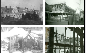 Kincsek kerültek elő a föld alól a pápai áruház építésekor