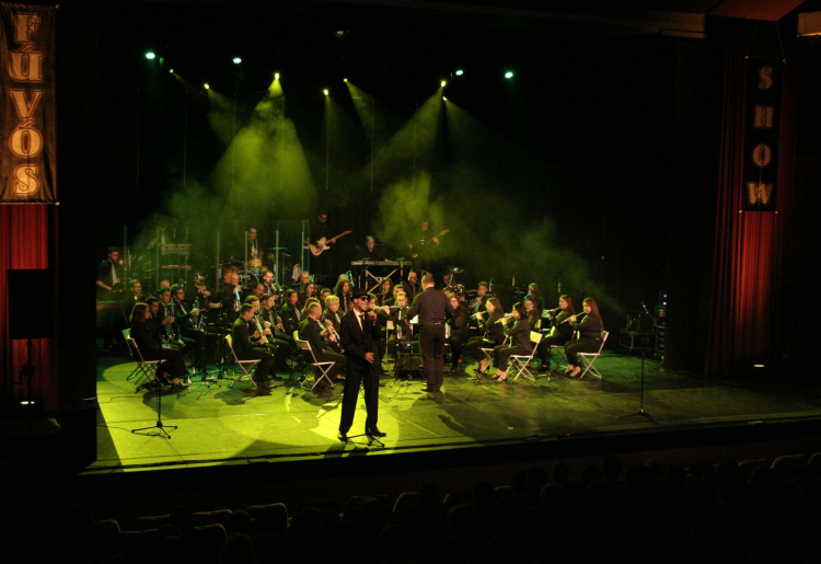 Újra Fúvós Show köszöntötte az Újévet Pápán