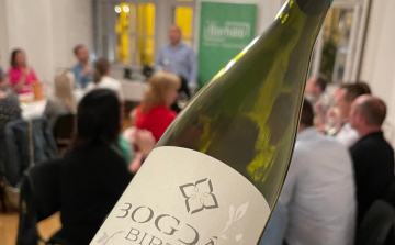 Kiváló hangulatú borkóstoló Bogdán Leventével