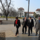 Áder János köztársasági elnök Pápára látogatott