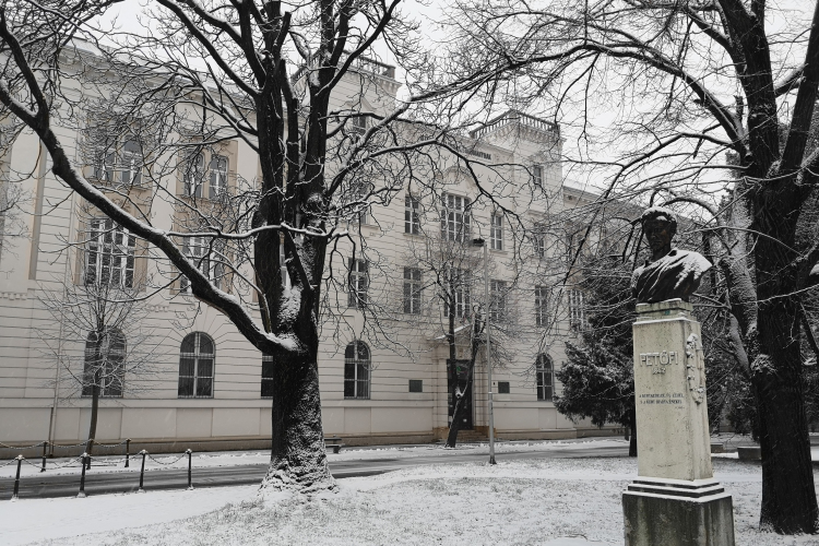 Havazás Pápa Belvárosában