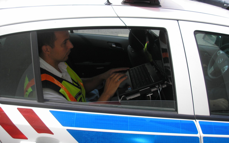 Működésben a rendszámfelismerő rendszer