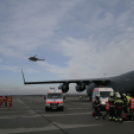 Vészhelyzeti Gyakorlat a pápai Bázisrepülőtéren