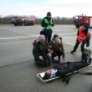 Vészhelyzeti Gyakorlat a pápai Bázisrepülőtéren