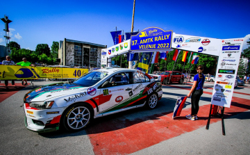 37. AMTK Rally Velenje-n vett részt a Juhász Csaba - Bencs Gábor ralipáros.