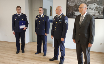 Mehringer Richárd lett az év pápai rendőre