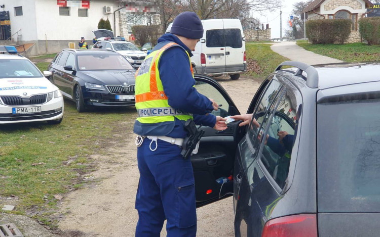 Ellenőrzést tartott a rendőrség a megye útjain, íme az eredmények!