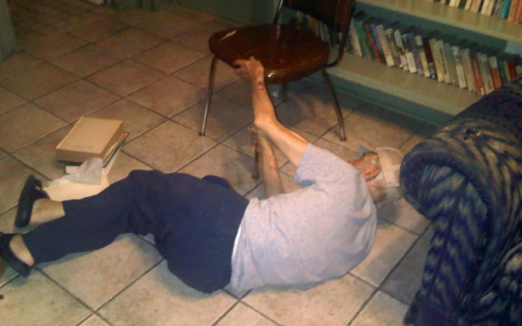 Rendőrök mentették meg az idős férfit