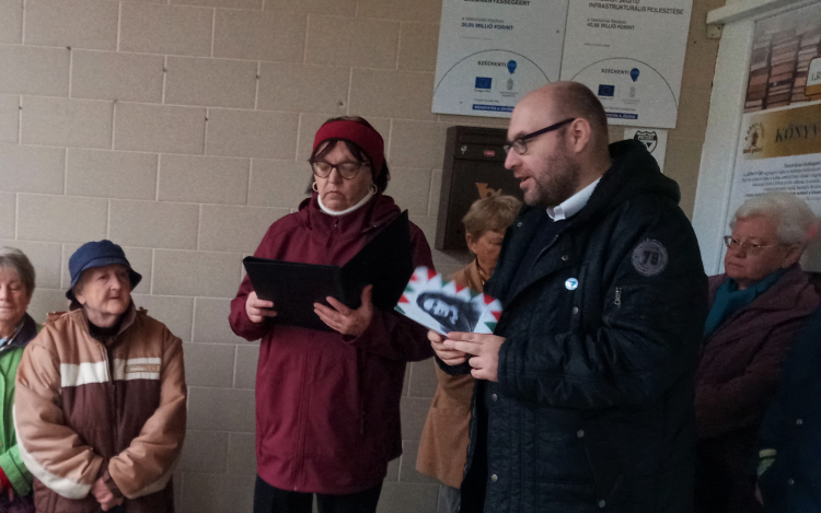 Egyleti főhajtás a Nemzeti Gyásznapon