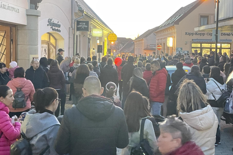 Forgatag a belvárosban!