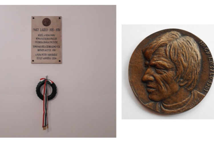 Emlékezés Nagy Lászlóra – Táblaavatás és műkedvelő kerekasztal