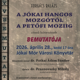 Forgács Balázs - A Jókai Hangos Mozgótól a Petőfi Moziig - Könyvbemutató
