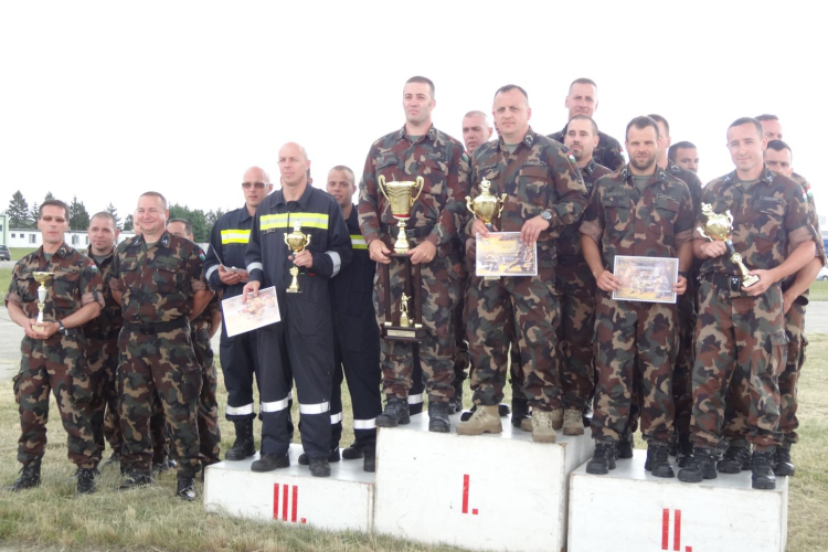 MIG - 21 Tűzoltó Gyakorlat a Pápa Bázisrepülőtéren