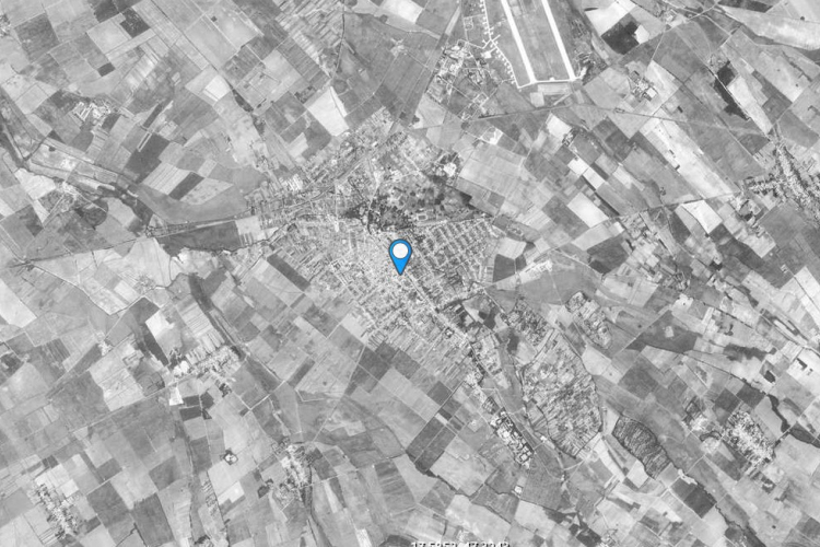 Így nézett ki Pápa az űrből, az 1960-as években