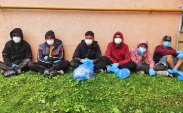Illegális migránsokat fogtak el Pápán