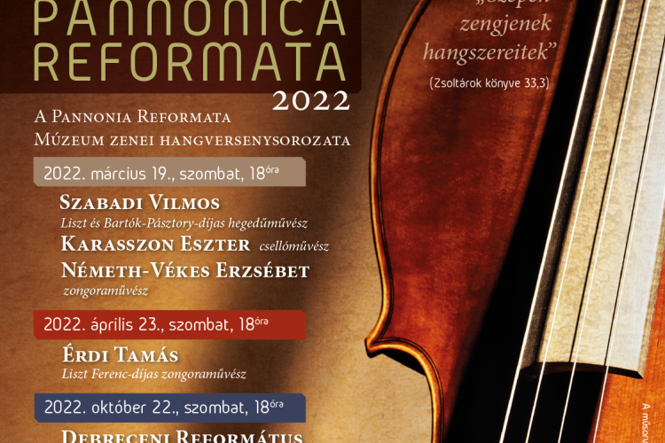 Musica Pannonia Reformata - 2022