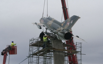 Az RTL KLUB is beszámolt a MiG-21 emlékműről
