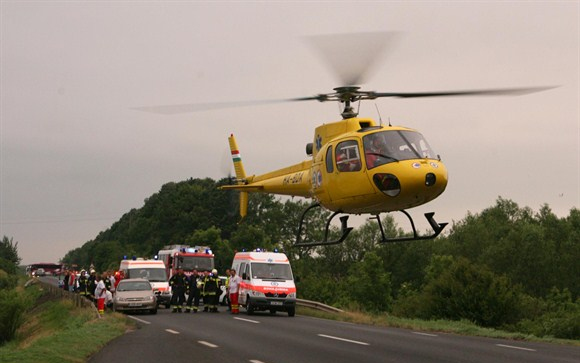 Súlyos baleset Nemesszalók és Nyárád között