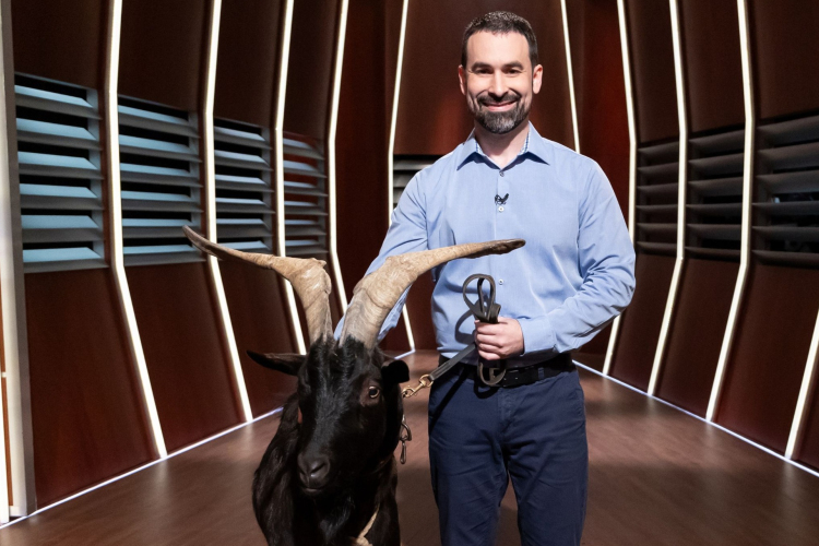 Pápai vendége lesz a Cápák között című műsornak