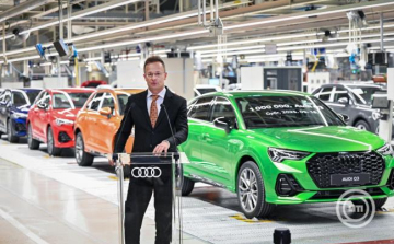 Szijjártó Péter: az Audi győri gyára folyamatosan növeli a termelését