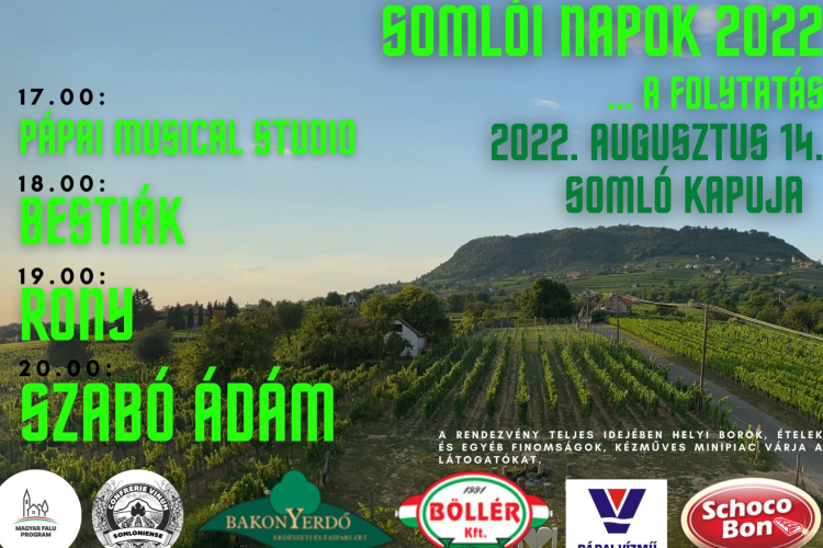 Somlói Napok 2022… A Folytatás!