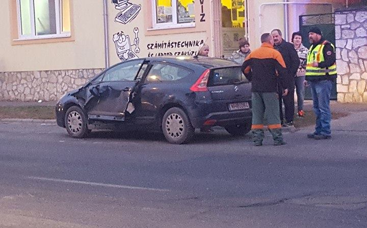 Baleset a Batthyány utcában