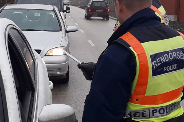 Hétfőtől razzia kezdődik az utakon