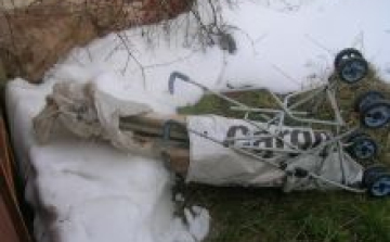 Babakocsival mentek lopni