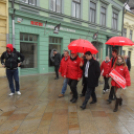 Mesterházy Attila Pápán kampányolt