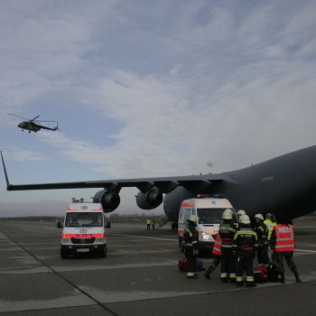 Vészhelyzeti Gyakorlat a pápai Bázisrepülőtéren