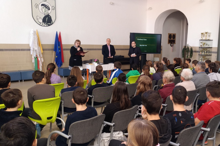 Gárdonyi Géza dédunokája látogatott Pápára