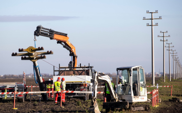 A föld alá vitték a középfeszültségű vezetéket Mosonmagyaróvár környékén a madarak védelmében