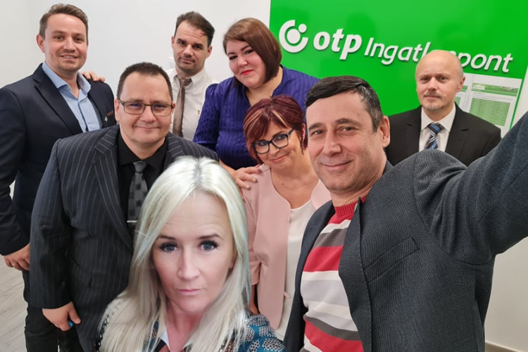 Országos élmezőnyben az OTP Ingatlanpont pápai irodája