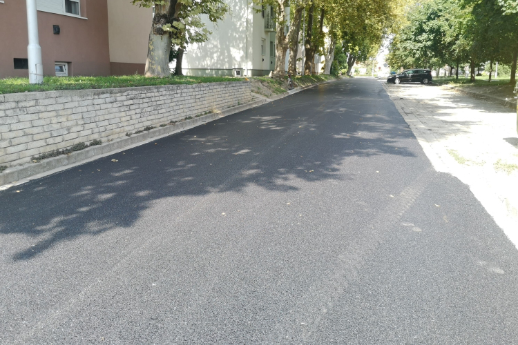 Aszfaltozzák a Klauzál és a Képző utcát