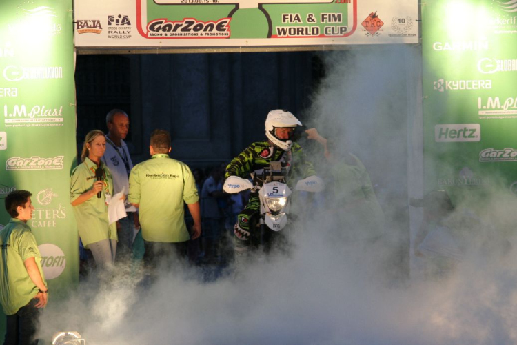 Hungarian Baja - Pápa - Rajtceremónia