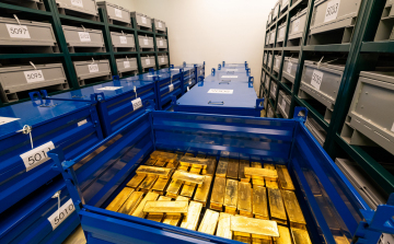 Befejeződött a Magyar Nemzeti Bank aranytartalékának ellenőrzése