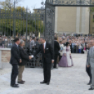 Esterházy-kastély kapujának átadóünnepsége