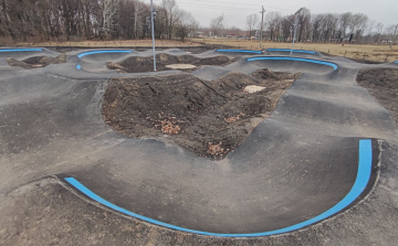 Már használható az új bringapálya, amin végigszaladni is különleges élmény