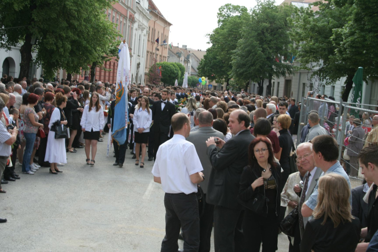 Városi ballagás - Pápa - 2013