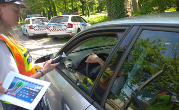 A szabályszegő sofőrök kiszűrése volt a rendőrségi akció célja