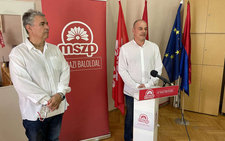 Az MSZP egészségügyi kabinetvezetője járt Pápán