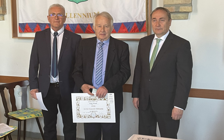 A jubiláló iparosokat díjazta az Ipartestület